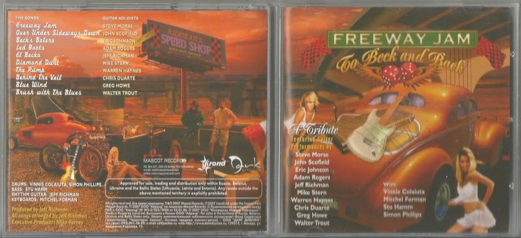 BECK, JEFF TRIBUTE - Freeway Jam To Beck And Back (feat. S.morse, J. Scofield, E. Johnson, E.johnson, W.haynes, W.trout)