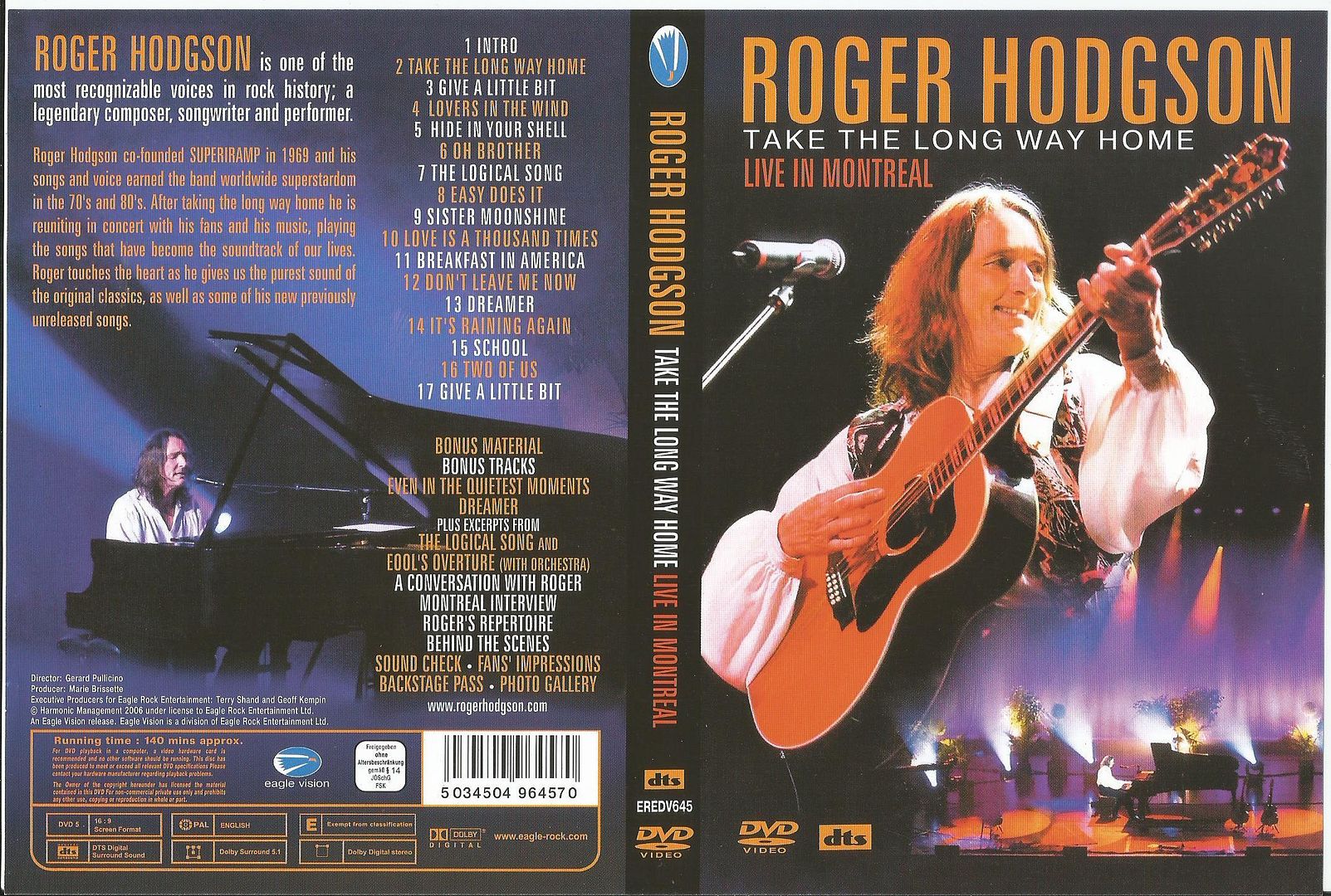 Roger hodgson rites of passage rare