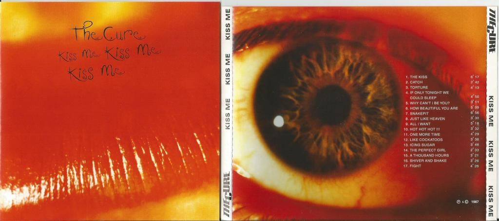 CURE - Kiss Me, Kiss Me, Kiss Me (6page Booklet With Lyrics)
