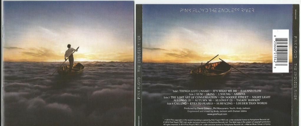 PINK FLOYD - The Endless River (16page Booklet With Lyrics)