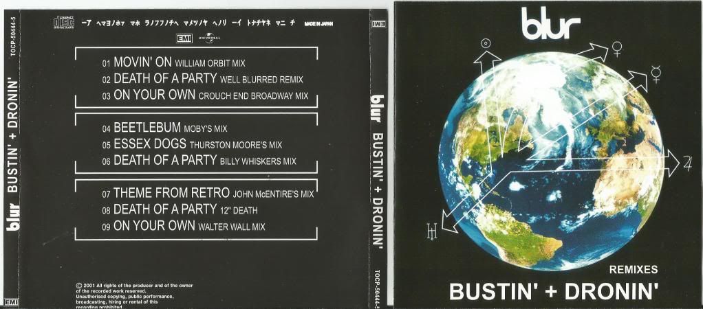 BLUR - Bustin'+ Dronin' (remixes)