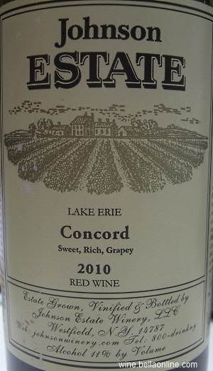 Concord wine