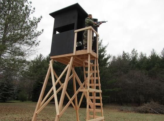 Thread: Tower deer stand project