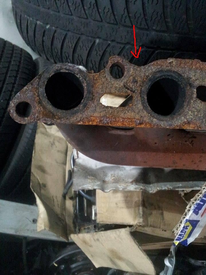 Spot for grinding 7M Exhaust Manifold? Toyota Celica Supra Forum