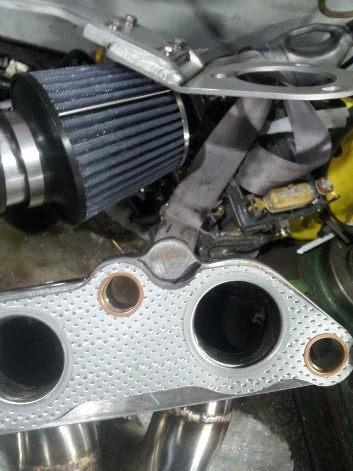 Spot for grinding 7M Exhaust Manifold? Toyota Celica Supra Forum