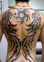 Tribal Wings Tattoos designs 1