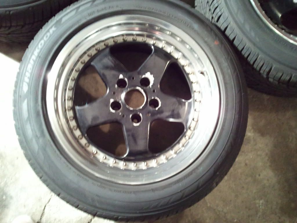 FS Awesome 3pc project wheels. Made in Japan. 17x9 VW Vortex