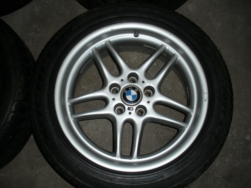 FS BMW E38 M Parallels 18x8 18x9.5 w/ Michelin Pilots