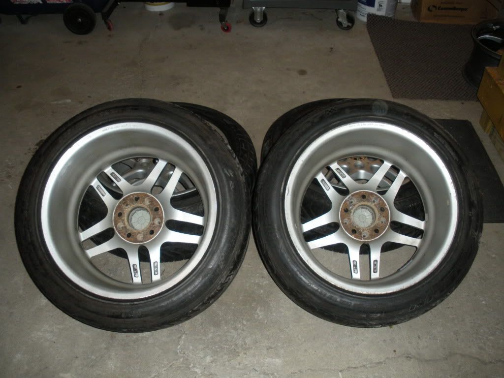 FS BMW e38 M Parallel Wheels 18x8 18x9.5 w Michelin Pilots