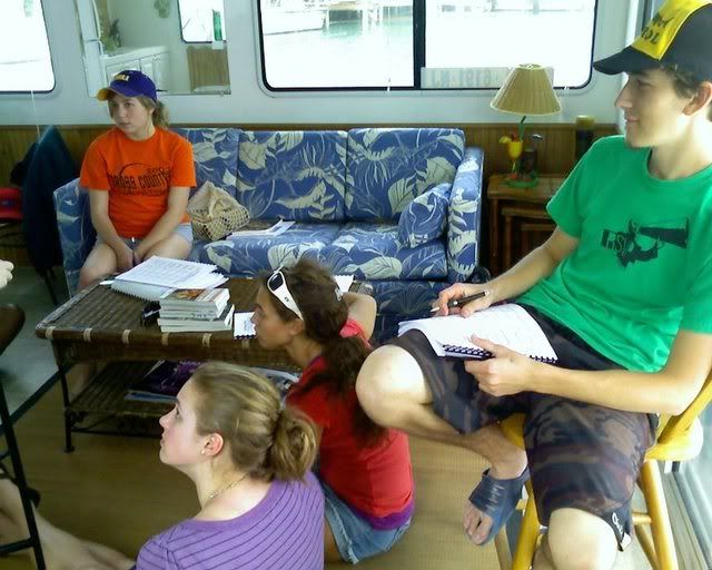 Studying in the Houseboat