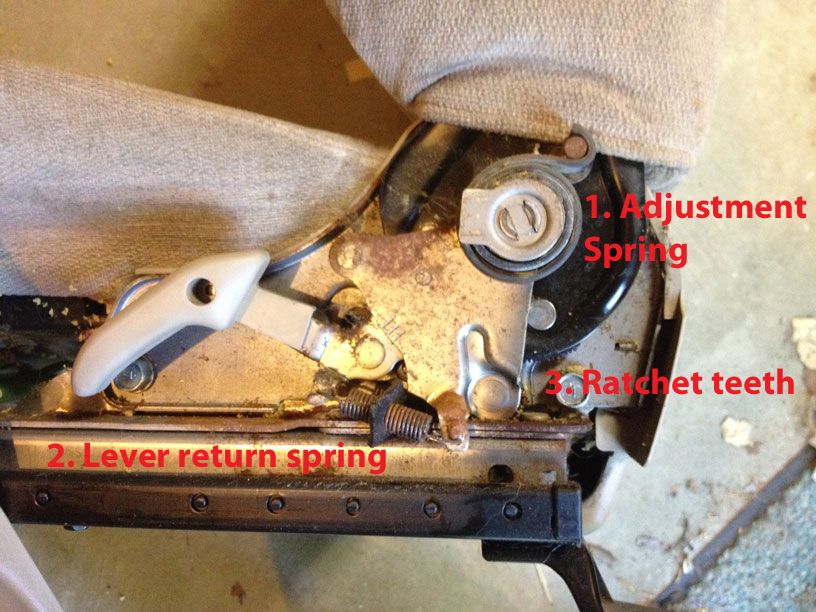 2000 OBW Power Seat won't stay up Subaru Outback Forums