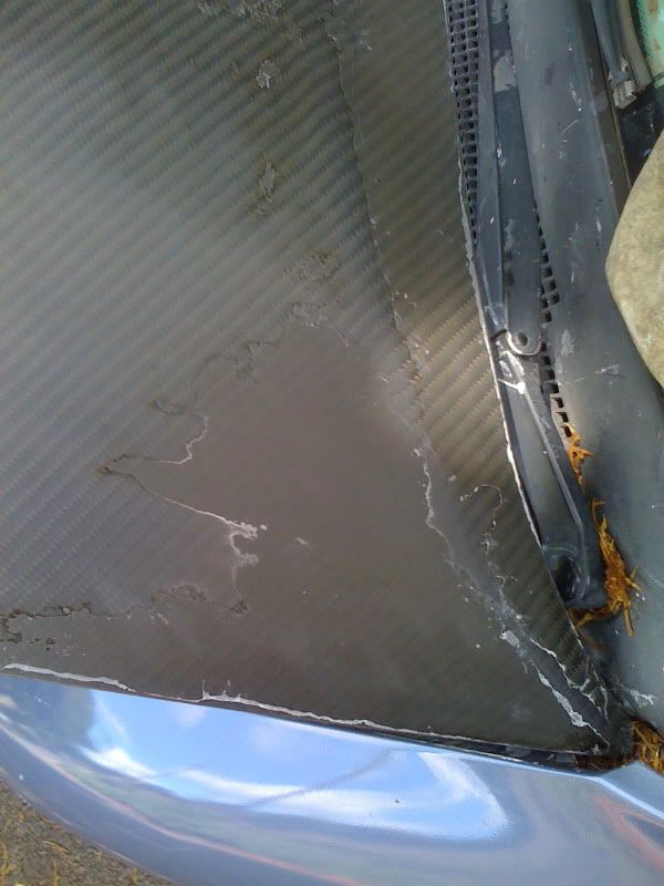 DIYFix fading Carbon fiber hoods without reclearcoating DSMtuners