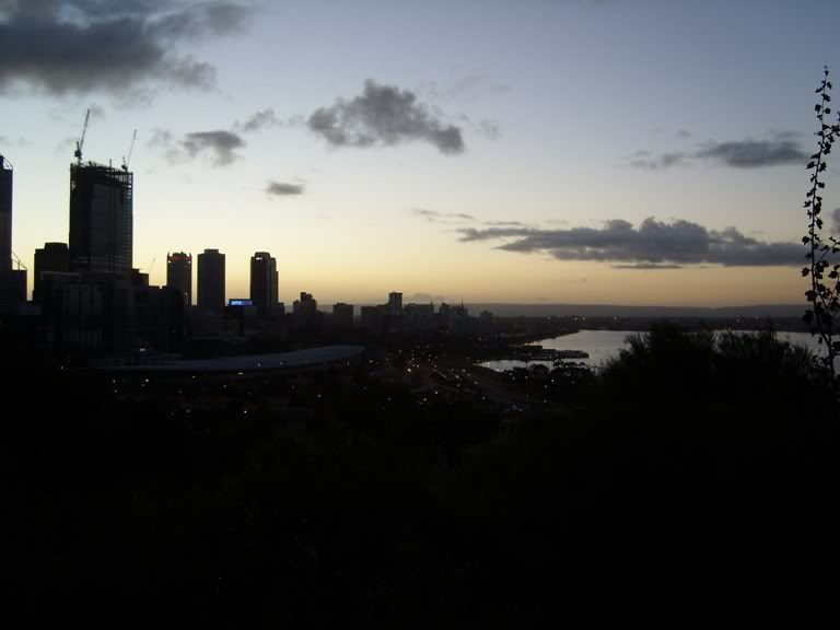 Dawn over Perth