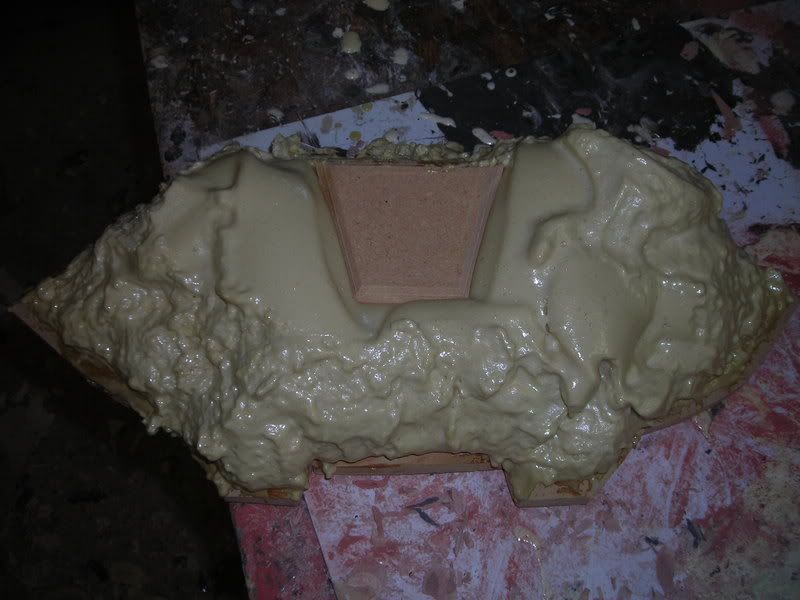 Ab plate roughed out.