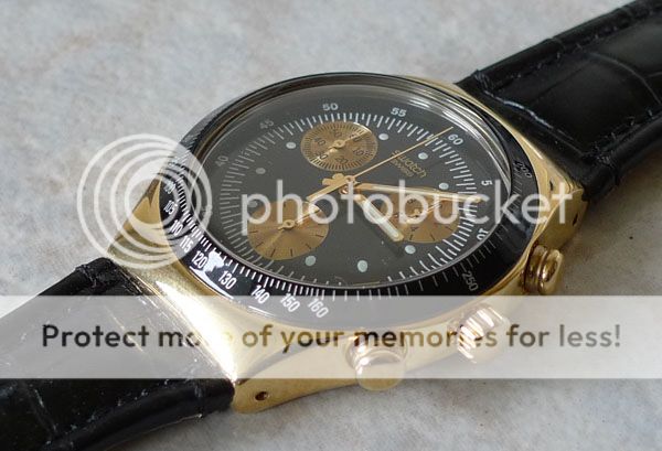 Swatch Irony Chrono Goldfinger YCG401. James Bond Collection. | eBay