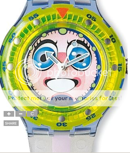 NIB Vintage 1996 SWATCH Stripp WATCH SDN120  