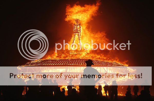 Burning Man Closed Further Notice Due to Rain 