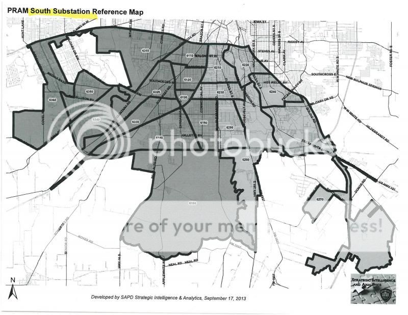 New SAPD Substation Districts (West: 2014, neighborhood, best) - San ...