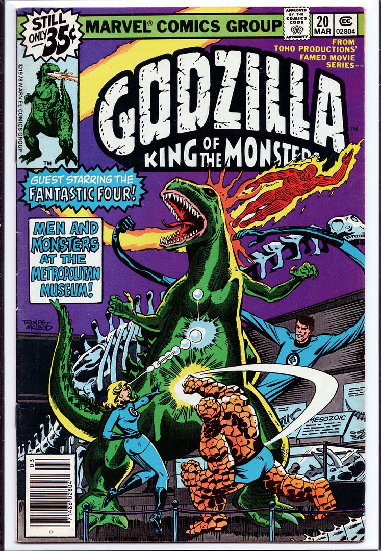 For Sale:Godzilla Issue 20 (Marvel Comics) - ComicBookRealm.com