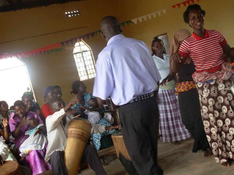 dancing in church