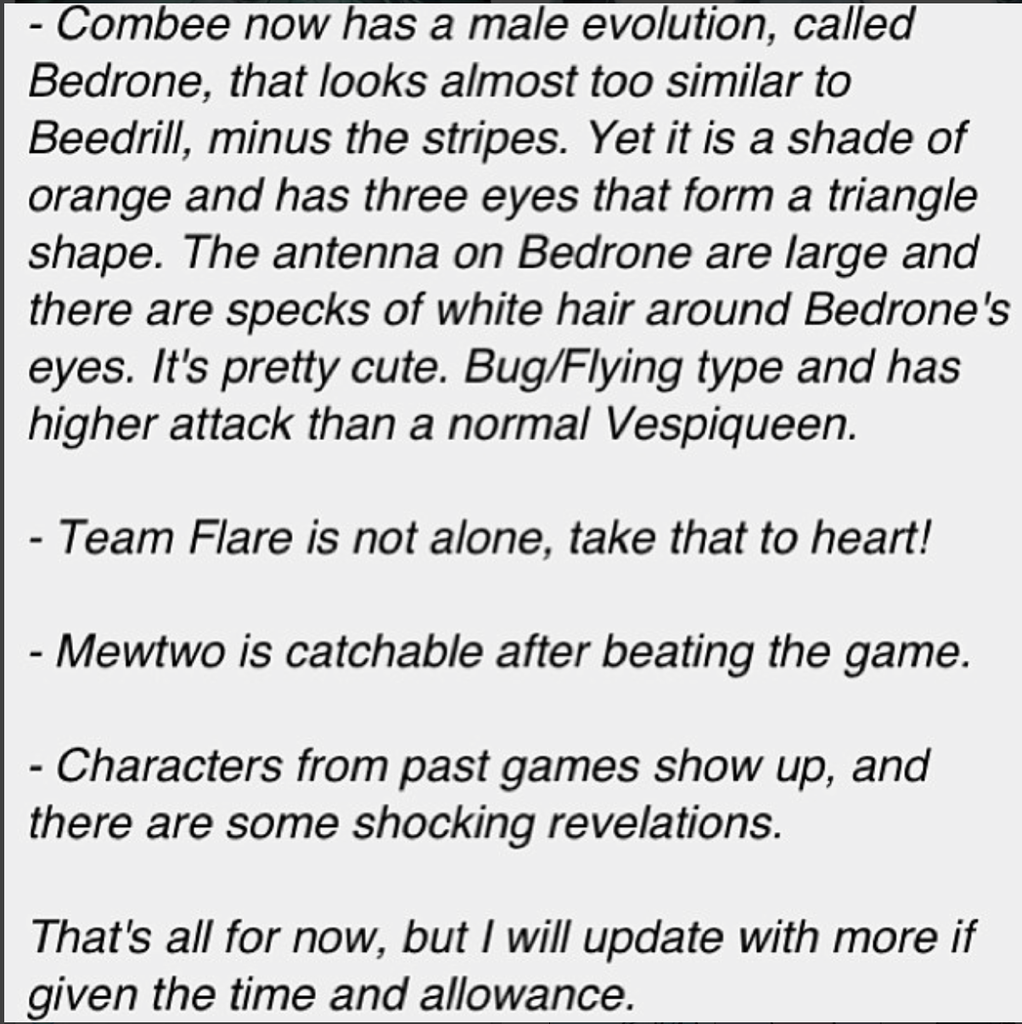[PokeCommunity.com] False Spoilers and Leaks