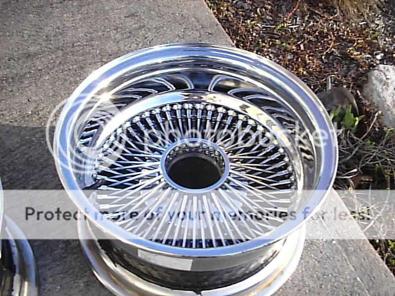 Chrome 100-spoke 14x7 Rev Rims For sale