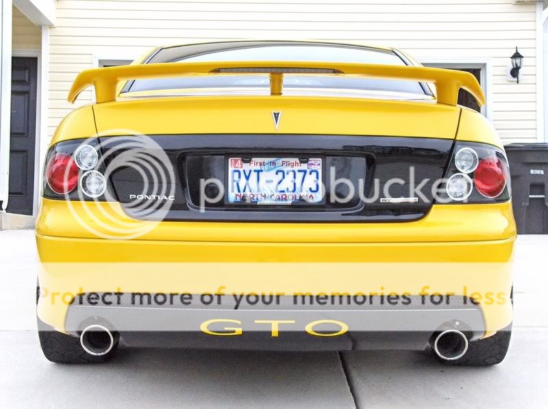 Lets see your GTO lettering inlays.. | LS1GTO Forums