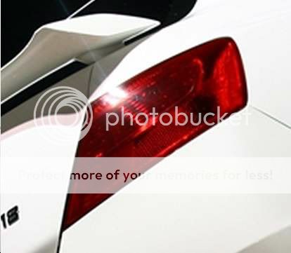06 10 Honda Civic Red out tail light film turn overlay  