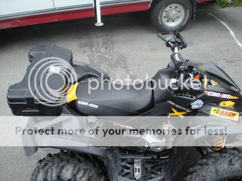 Rack and Storage Box Setup For Gades - Renegade discussion - can-am ATV ...