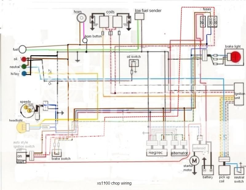 Xs 400 Special Wiring Diagram