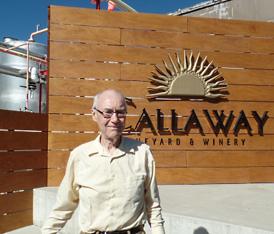 Peter May at Calloway Vineyards and Winery