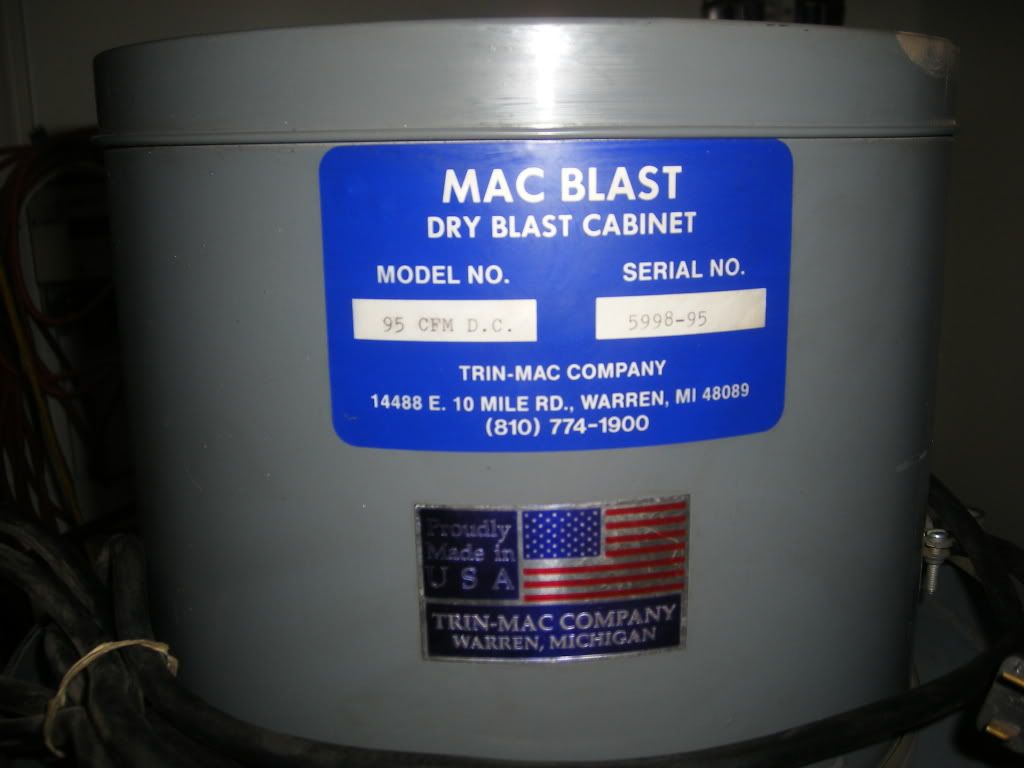 FS SandBlast with Dust Collector